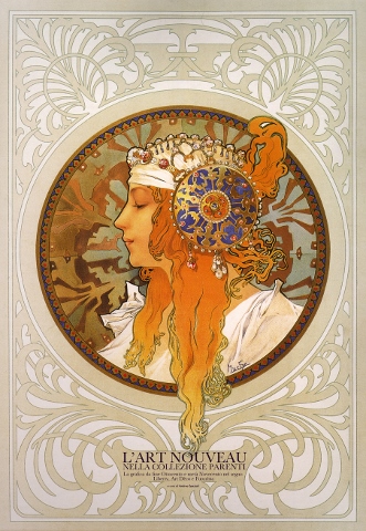 L'Art Nouveau nella collezione Parenti